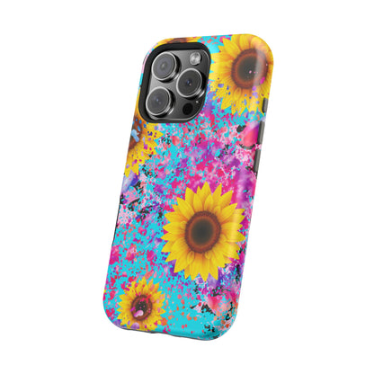 Bright Sunflower Pop Art - MagSafe iPhone Series Case