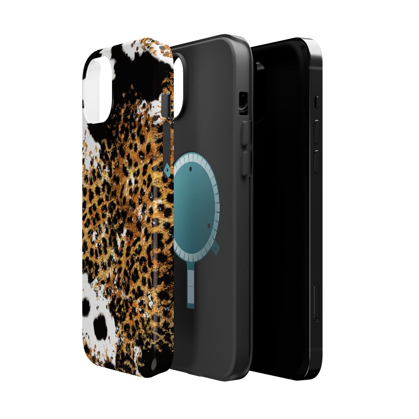 Bold Leopard Ink Splash - MagSafe iPhone Series Case