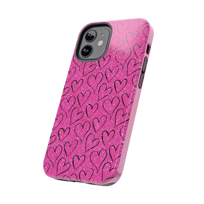 Heartfelt Glam iPhone Case