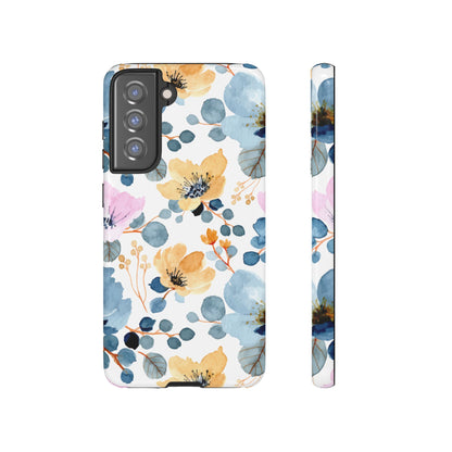 Spring Radiance – Samsung Galaxy Case with Bold Watercolor Florals