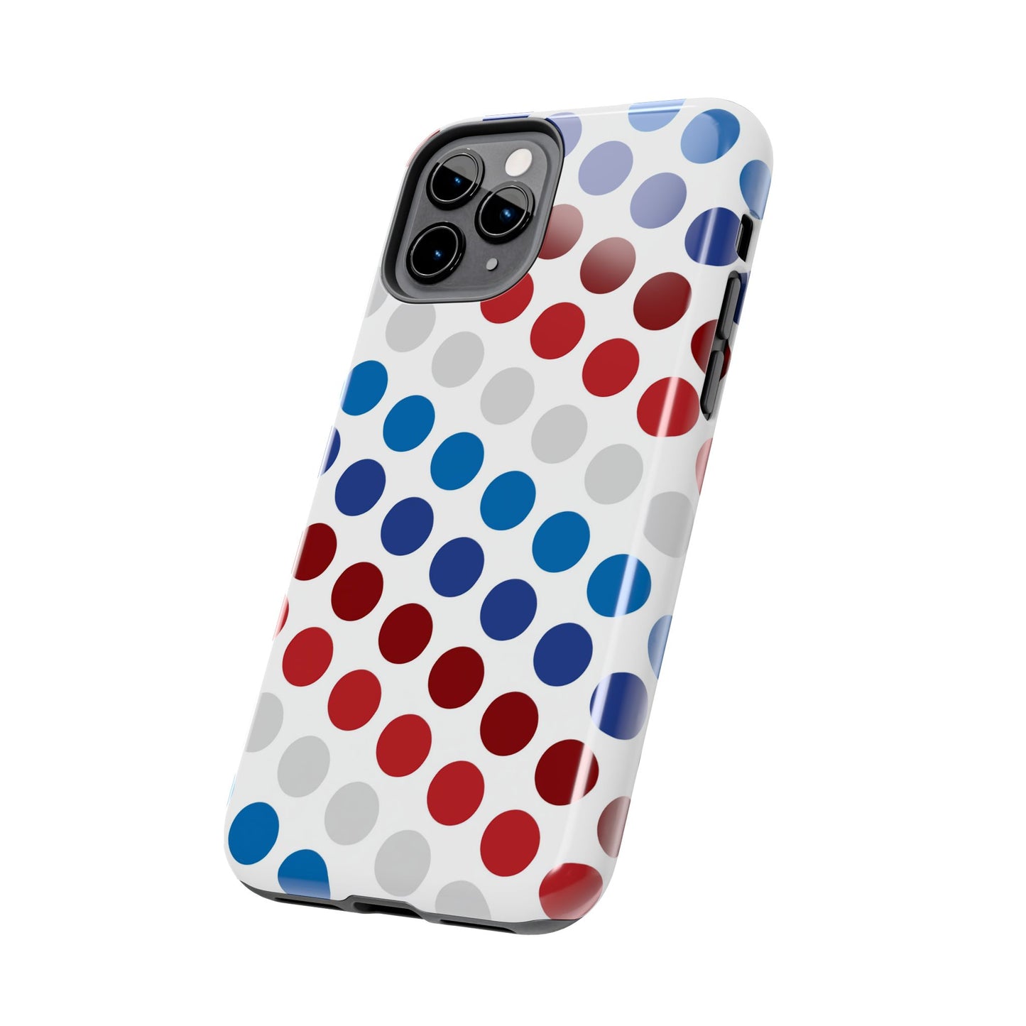 Patriotic Polka Dots - iPhone Case