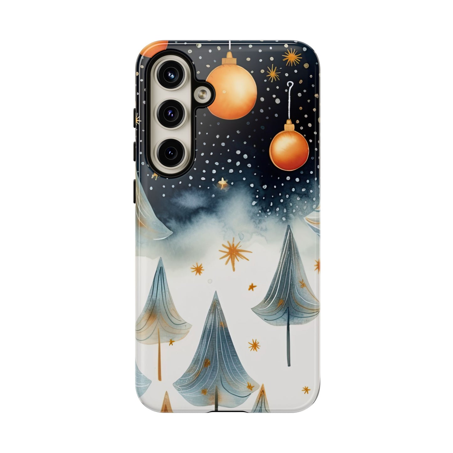 Winter Wonderland Gold Ornament –Samsung Galaxy Series Case