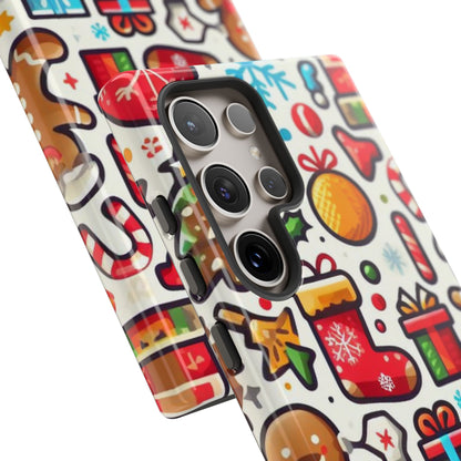 Festive Christmas Icons Pattern – Samsung Galaxy Series Case