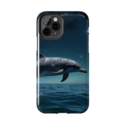 Midnight Ocean Dolphin - iPhone Case