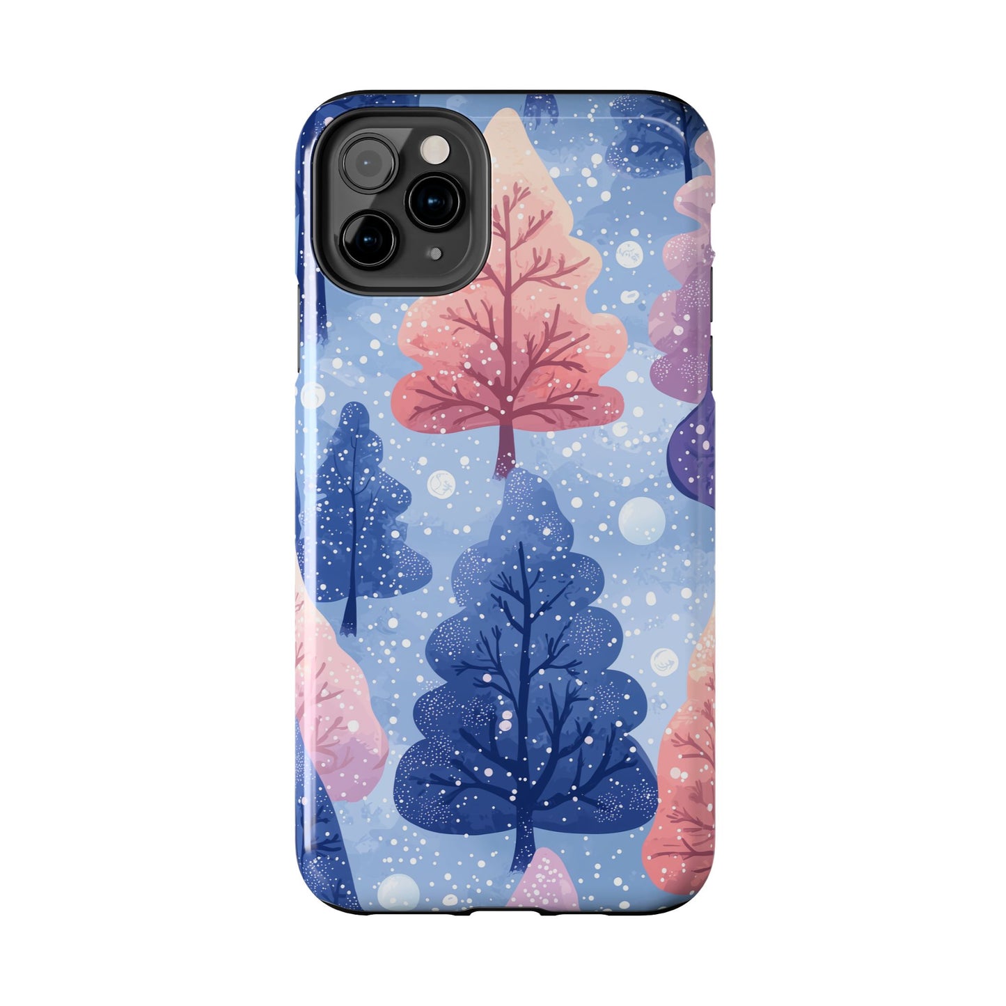 Pink & Purple Winter Wonderland - iPhone Series Case