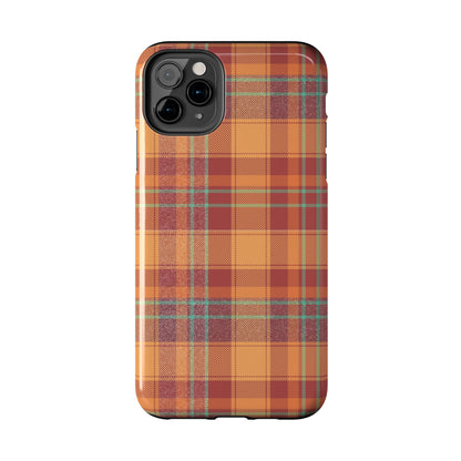 iPhone Case - Autumn Tartan Plaid Design