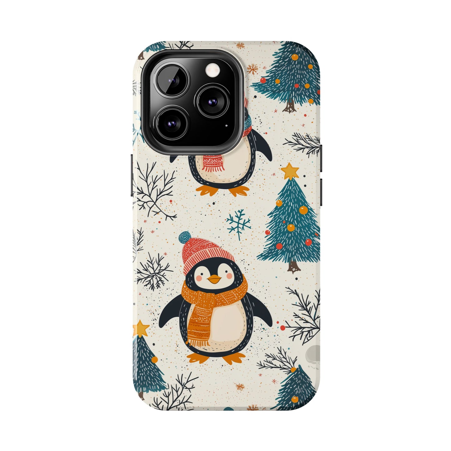 Penguin Wonderland – Snowy Christmas Cheer iPhone Case