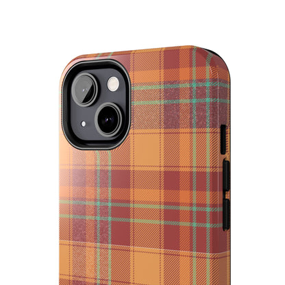 iPhone Case - Autumn Tartan Plaid Design