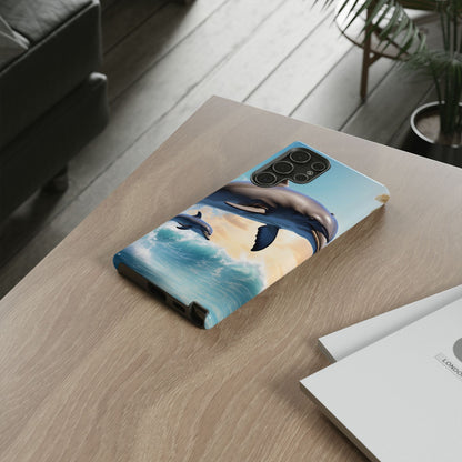 Ocean Dolphin Serenity - Samsung Galaxy Case