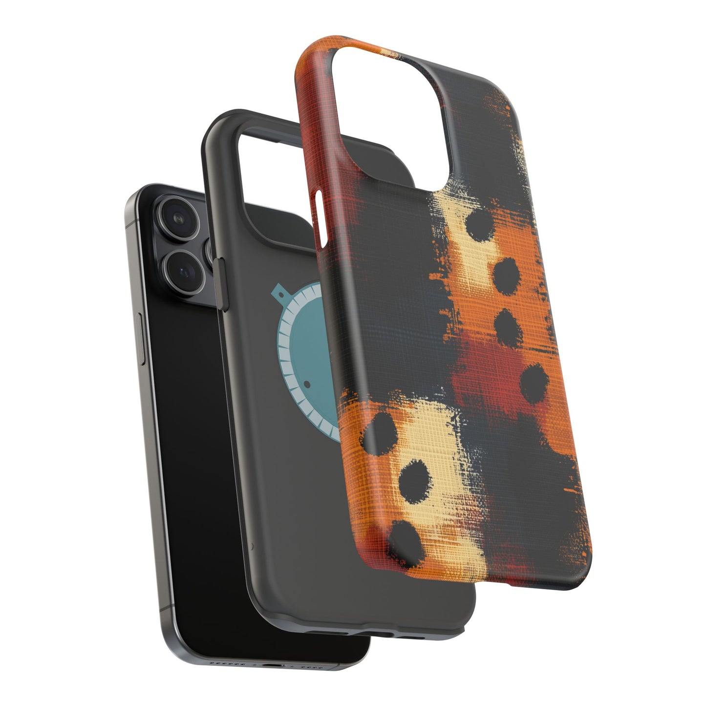 MagSafe iPhone Case: Cheetah Plaid – Wild & Bold Print