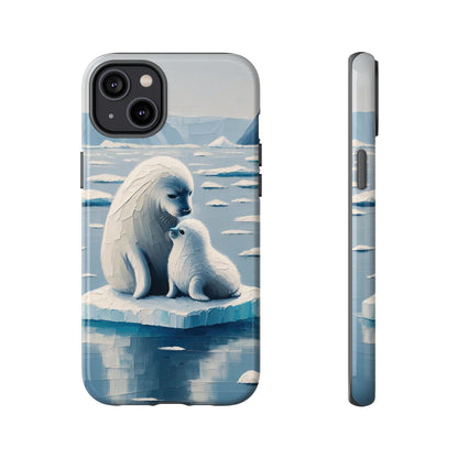 Arctic Serenity Seal iPhone Case