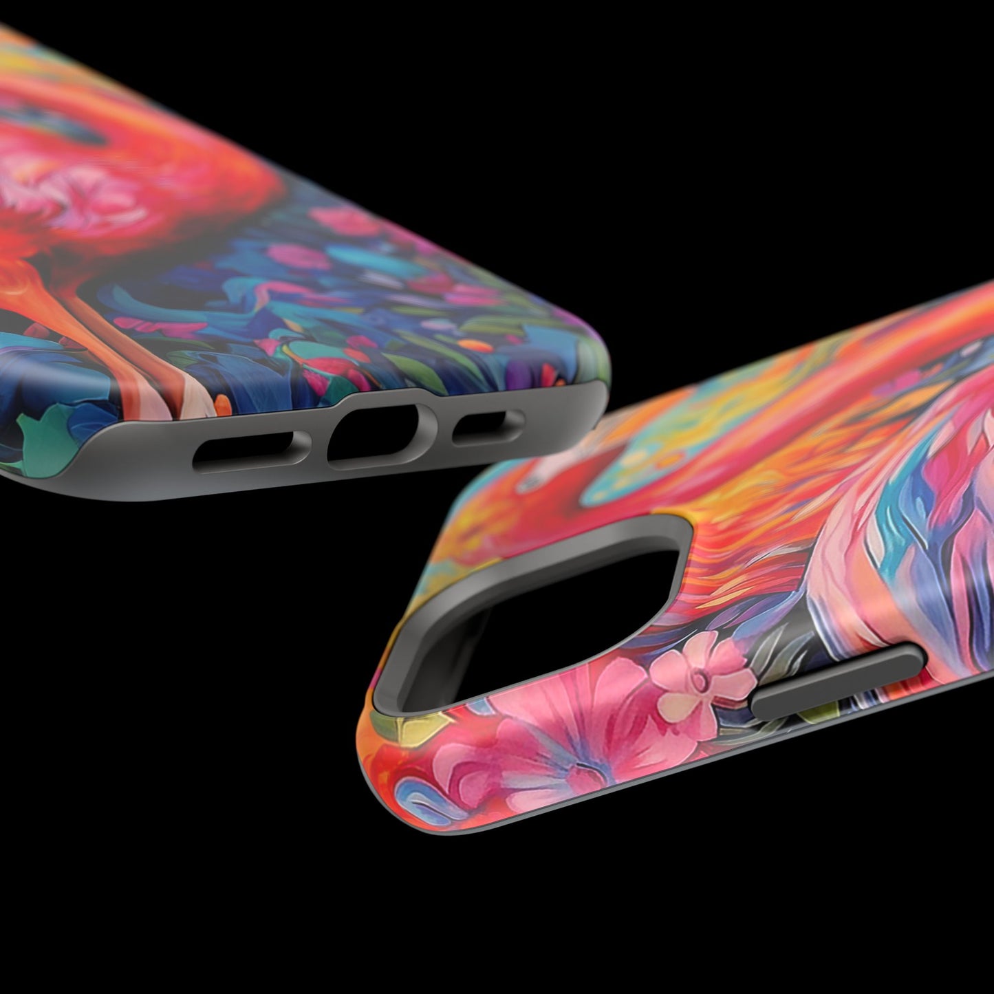 Flamingo Fiesta – Vibrant Flamingo MagSafe iPhone Cases