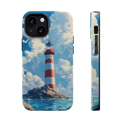 Iphone Case - Majestic Lighthouse Scene Design