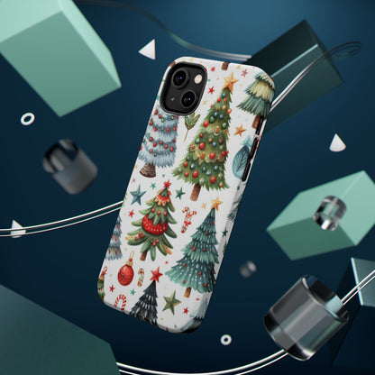 Festive Tree Wonderland – MagSafe iPhone Case