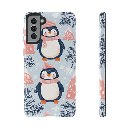 Penguin in Winter Wonderland Samsung Galaxy Case