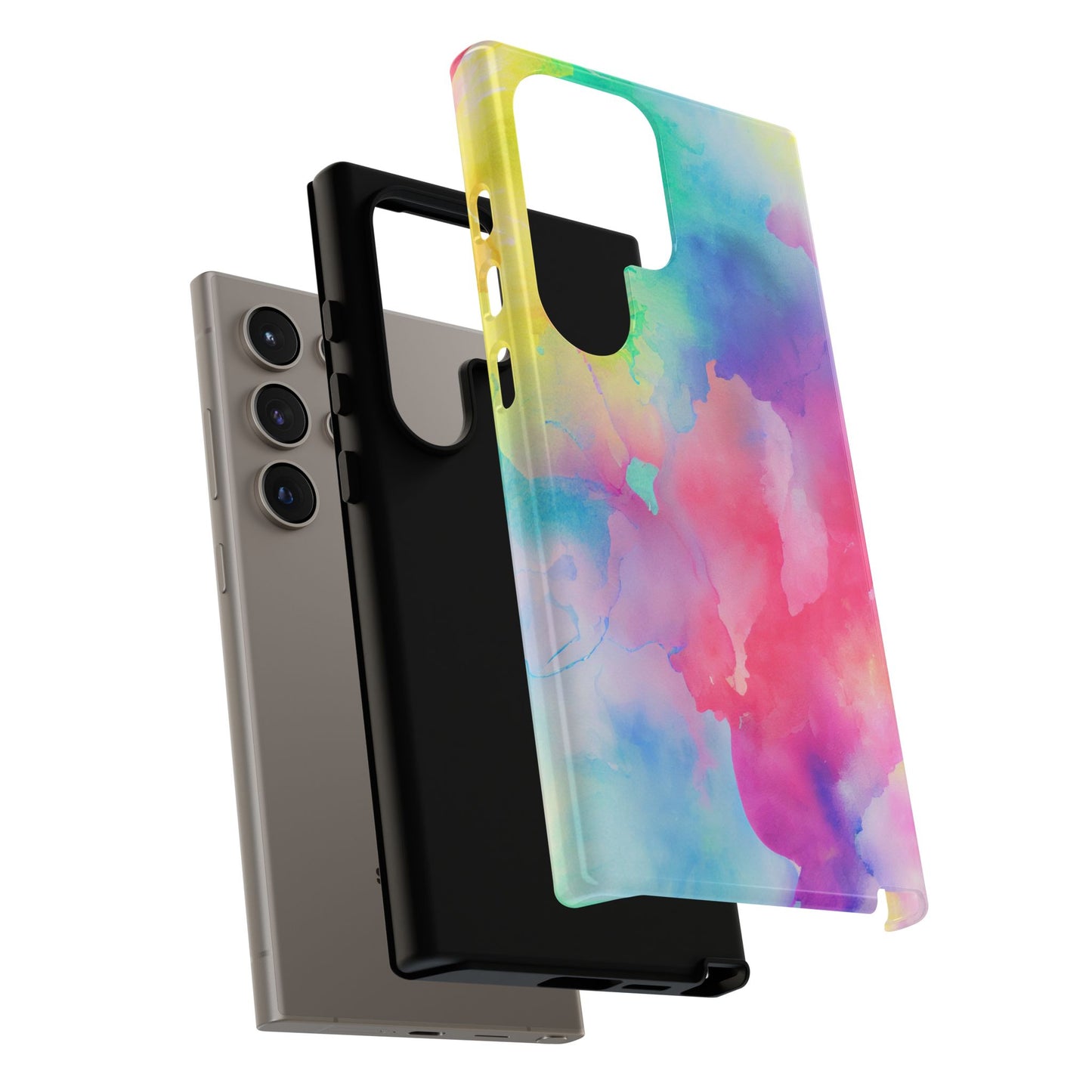 Pastel Watercolor Dream Samsung Galaxy Case – Slim Profile, Glossy Finish