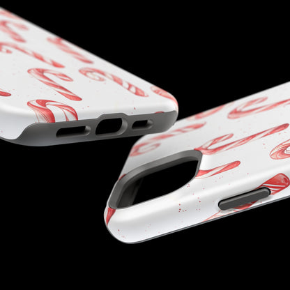 Candy Cane Christmas Pattern – MagSafe iPhone Series Case