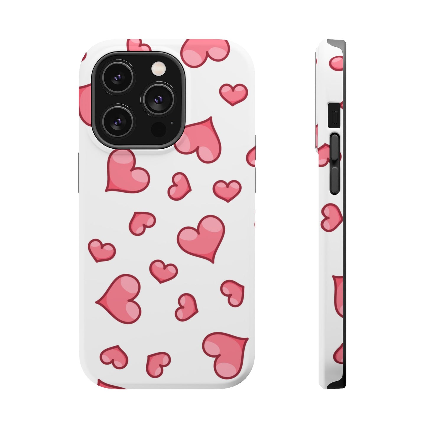 Scattered Hearts MagSafe iPhone Case