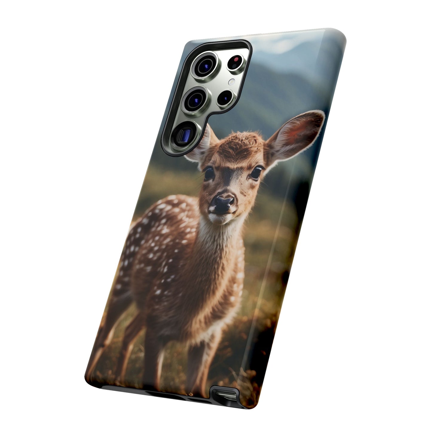 Gentle Fawn in Mountain Meadows Samsung Galaxy Case