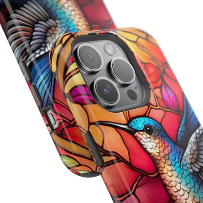 Radiant Multicolor Bird Artwork - MagSafe iPhone Case