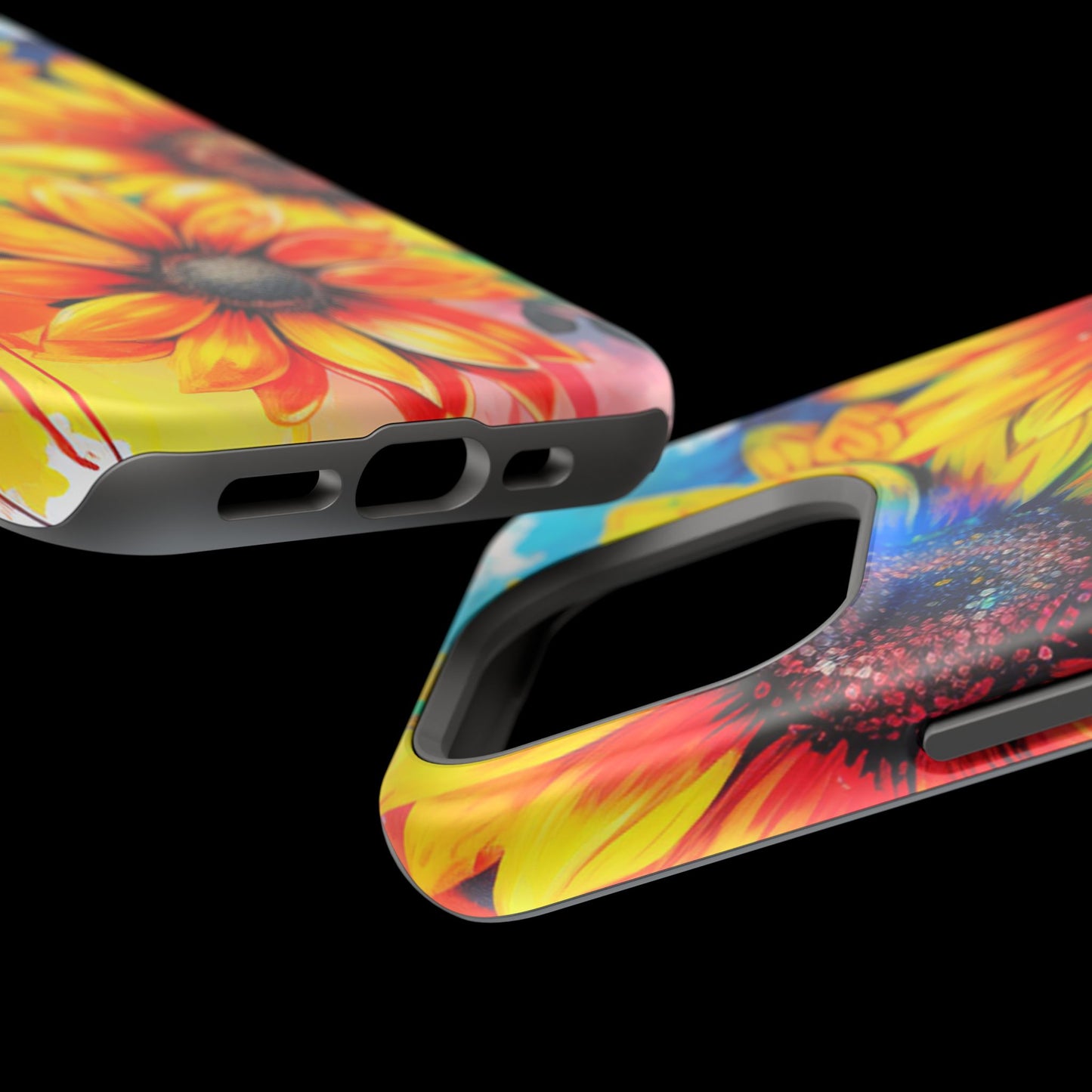 Vibrant Sunflower Splash - MagSafe iPhone Series Case