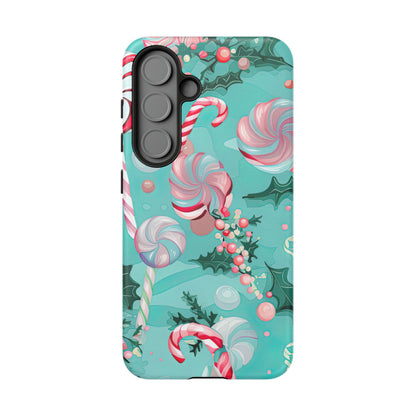 Candy Cane & Peppermint Holiday Delight – Samsung Galaxy Series Case