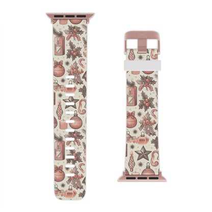  Pink Christmas Magic Apple Watch Band