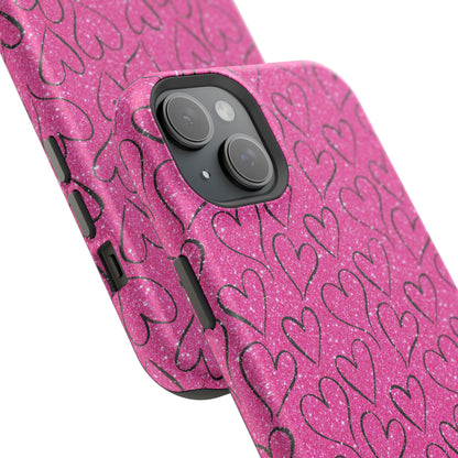 Heartfelt Glam MagSafe iPhone Case