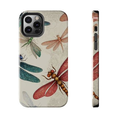 Vintage Dragonfly Garden – iPhone Series Case