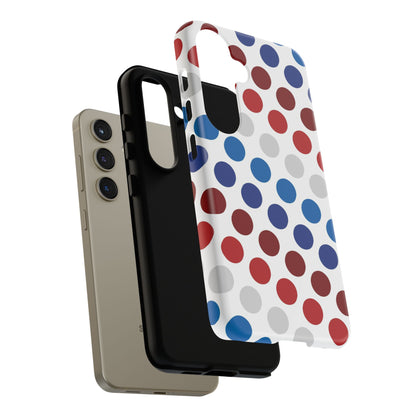 Patriotic Polka Dots - Samsung Galaxy Case