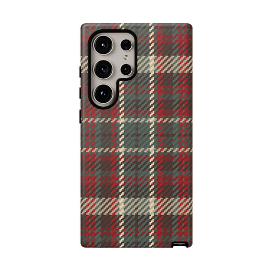 Cozy Rustic Plaid - Samsung Galaxy Series Case