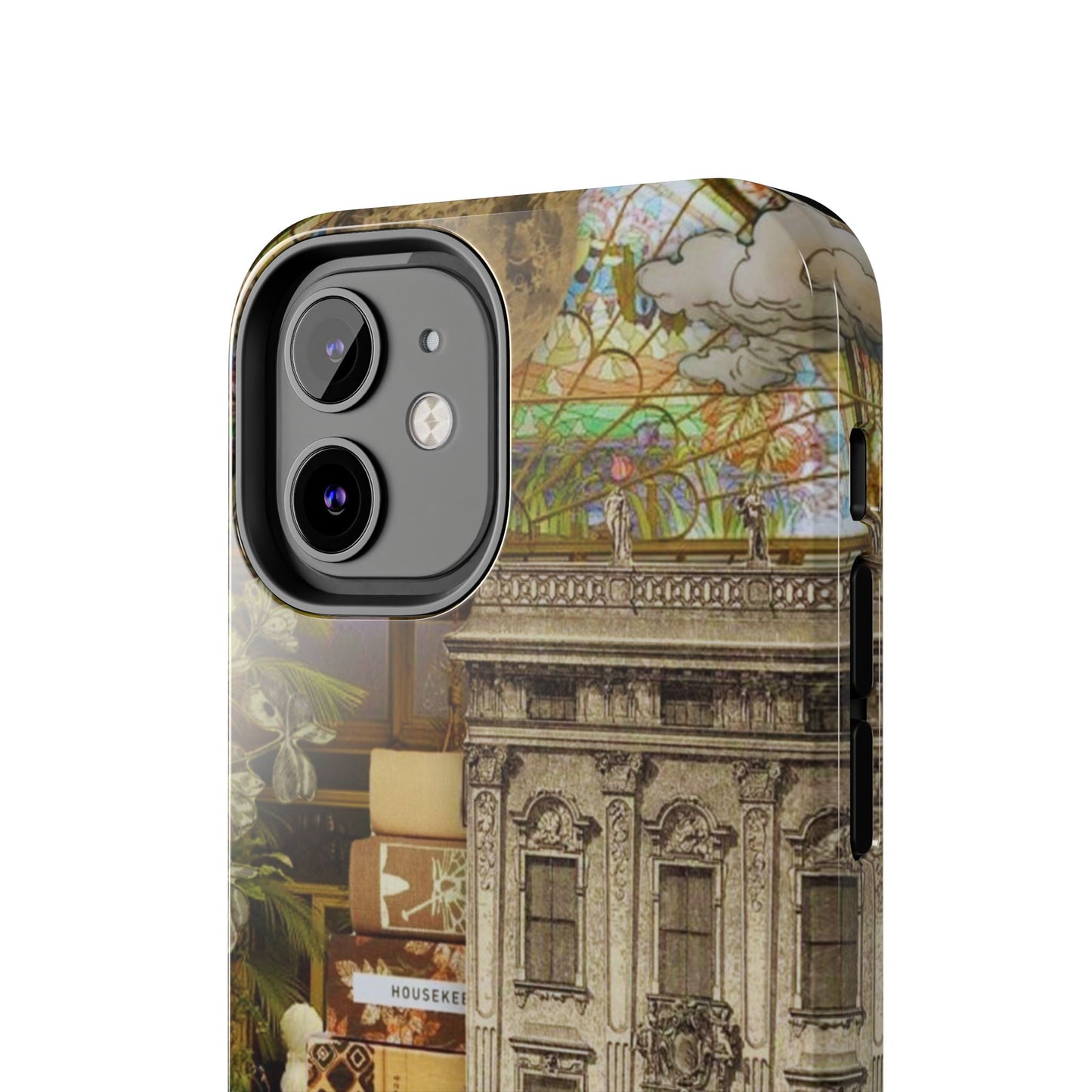 Whimsical Road Trip Collage iPhone Case – Dual - Layer Protection with Vintage Art and Adventure Design - BOGO Cases