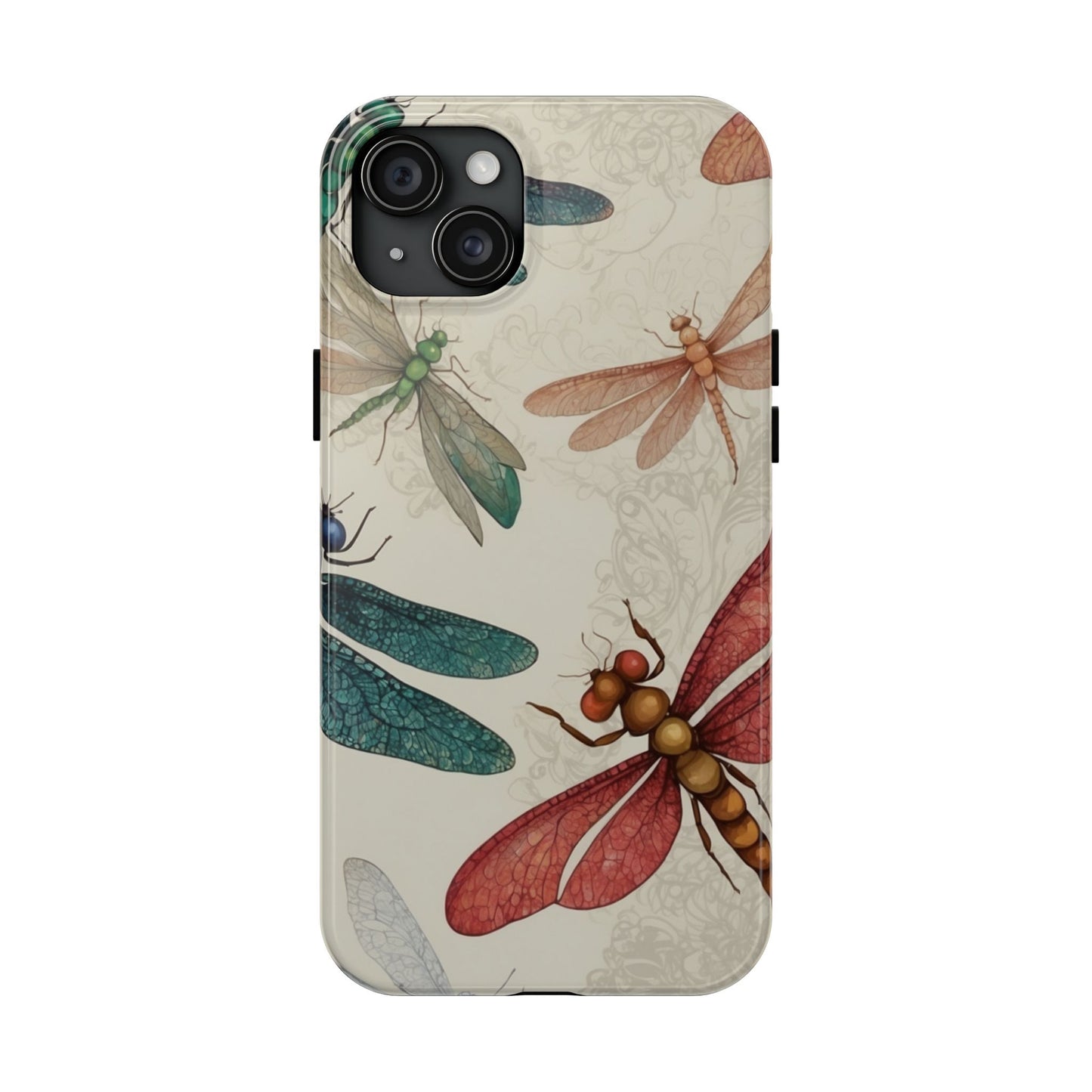 Vintage Dragonfly Garden – iPhone Series Case