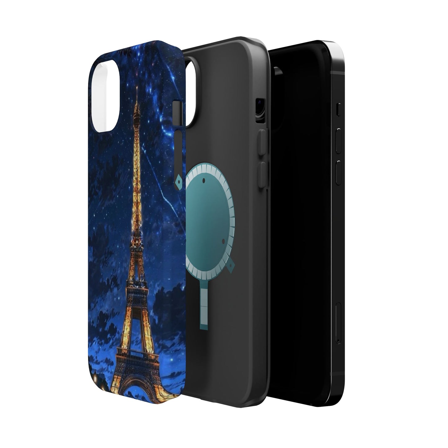 MagSafe Case - Eiffel Tower Under Starlit Sky Design