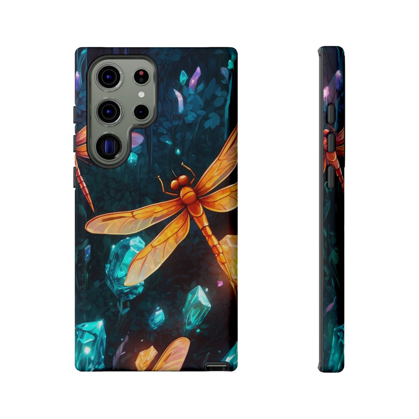Mystical Dragonflies & Crystals – Samsung Galaxy Series Case