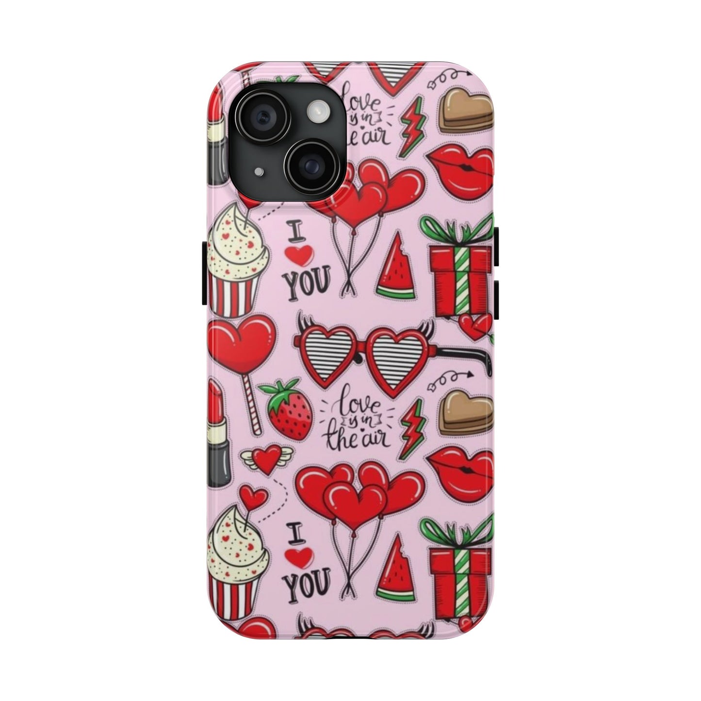 iPhone Case: Love Is in the Air Valentine’s Design