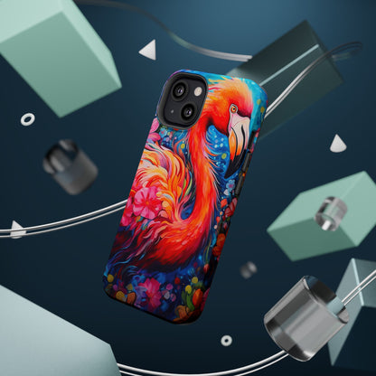 Tropical Elegance – Flamingo MagSafe iPhone Cases