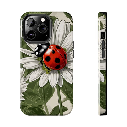 Ladybug & Daisy Garden Charm - iPhone Series Case