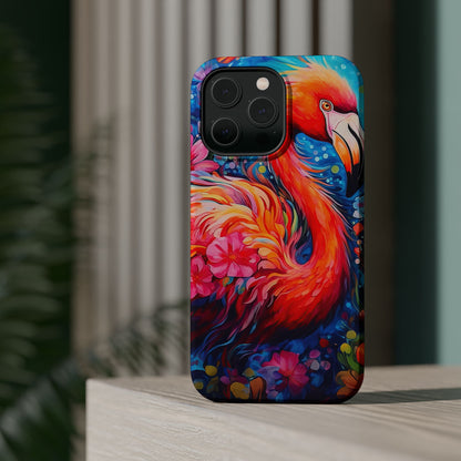 Tropical Elegance – Flamingo MagSafe iPhone Cases