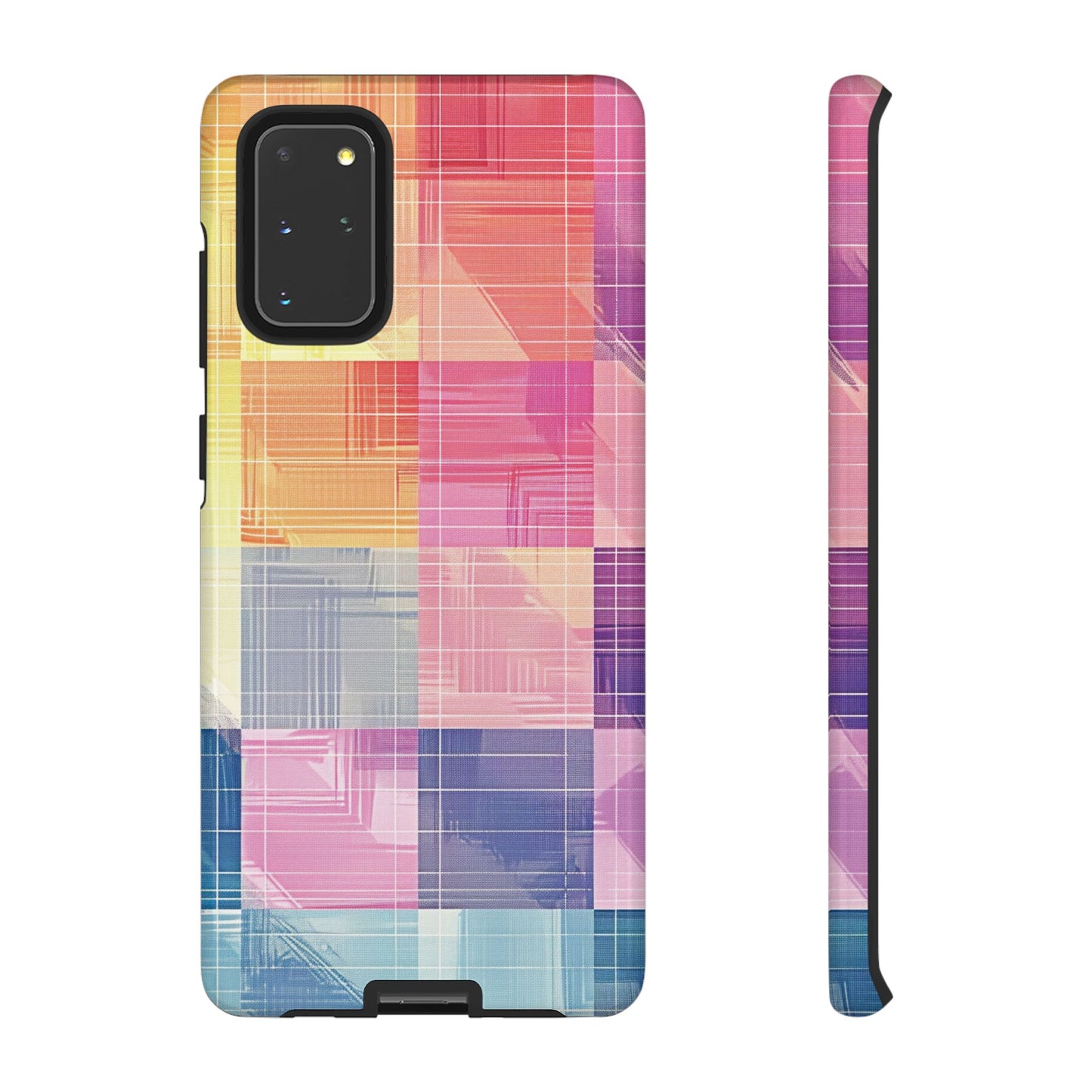 Pastel Panache Watercolor Plaid Case