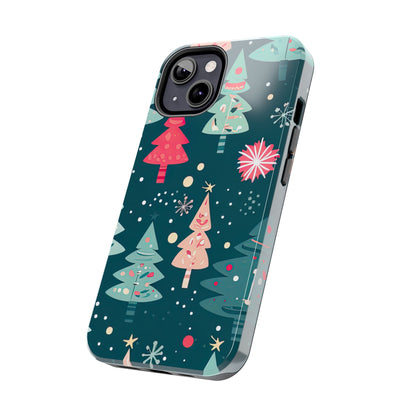 Whimsical Christmas Trees - iPhone Series Case