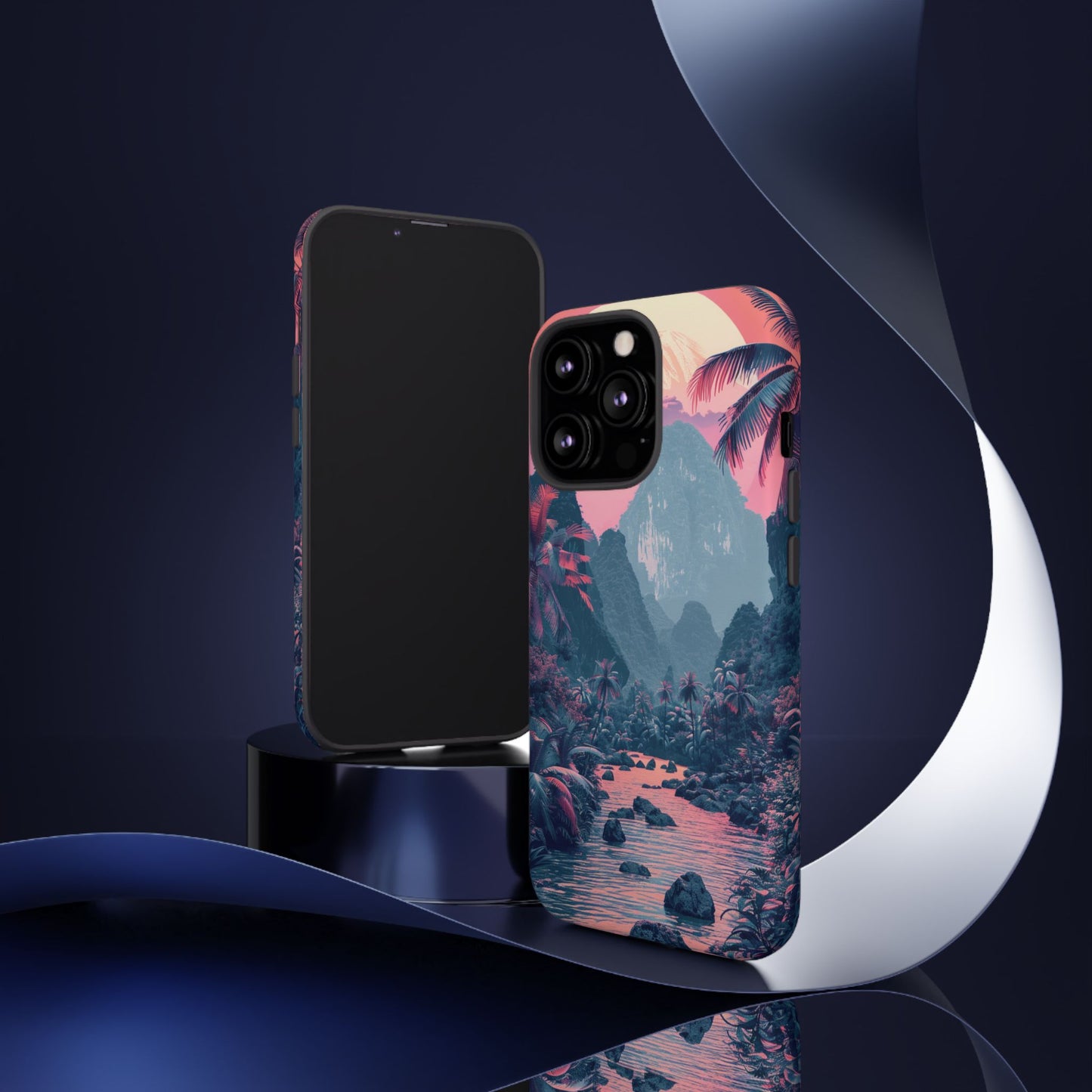 Enchanted Rainforest Moon Phone Case