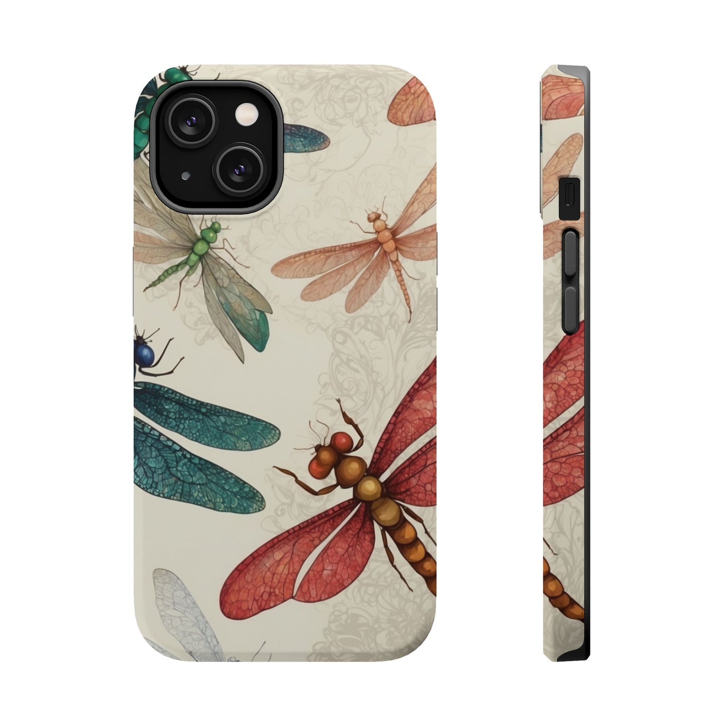 Vintage Dragonfly Garden – MagSafe iPhone Series Case