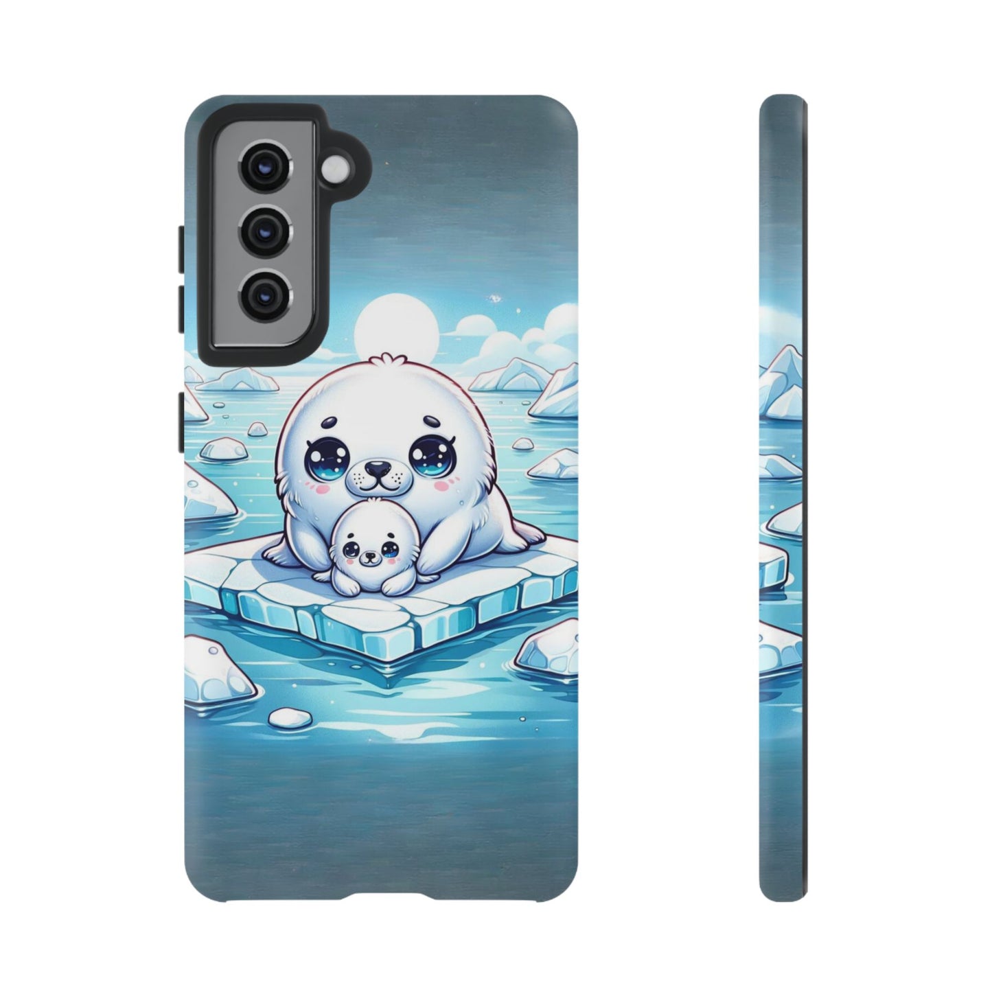 Arctic Embrace Seal iPhone Case