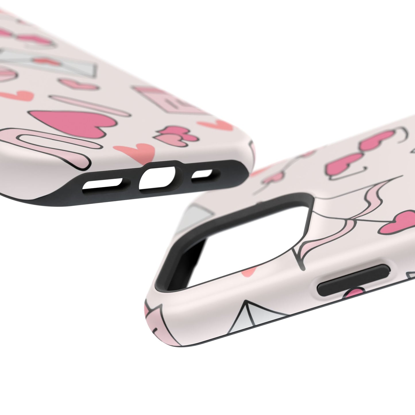 Valentine's Day Scribbles MagSafe iPhone Case