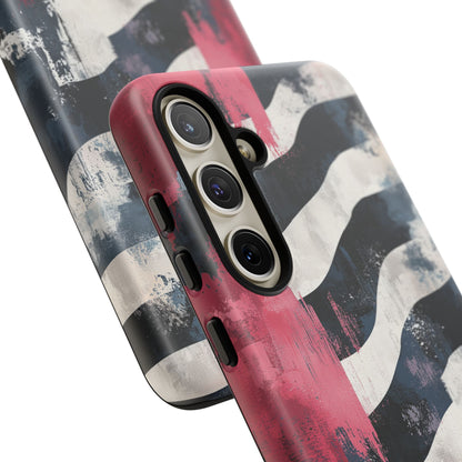 Blood Zebra Samsung Case – Bold Red & Black Pattern