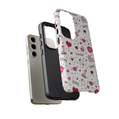 Samsung Galaxy Case: Romantic Love-Inspired Icons Case