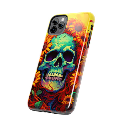 Sun Kissed Skull iPhone Case