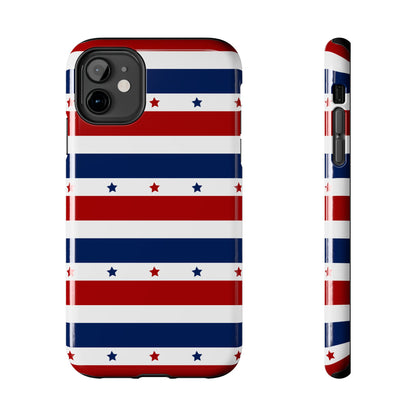 Patriotic Stars iPhone Case