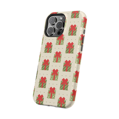 Festive Holiday Gift Pattern - MagSafe iPhone Series Case